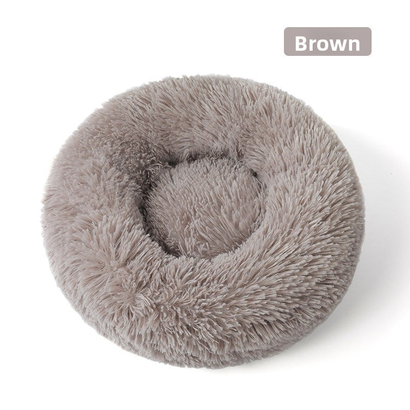 Circular detachable warm sleeping bed