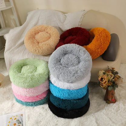Circular detachable warm sleeping bed